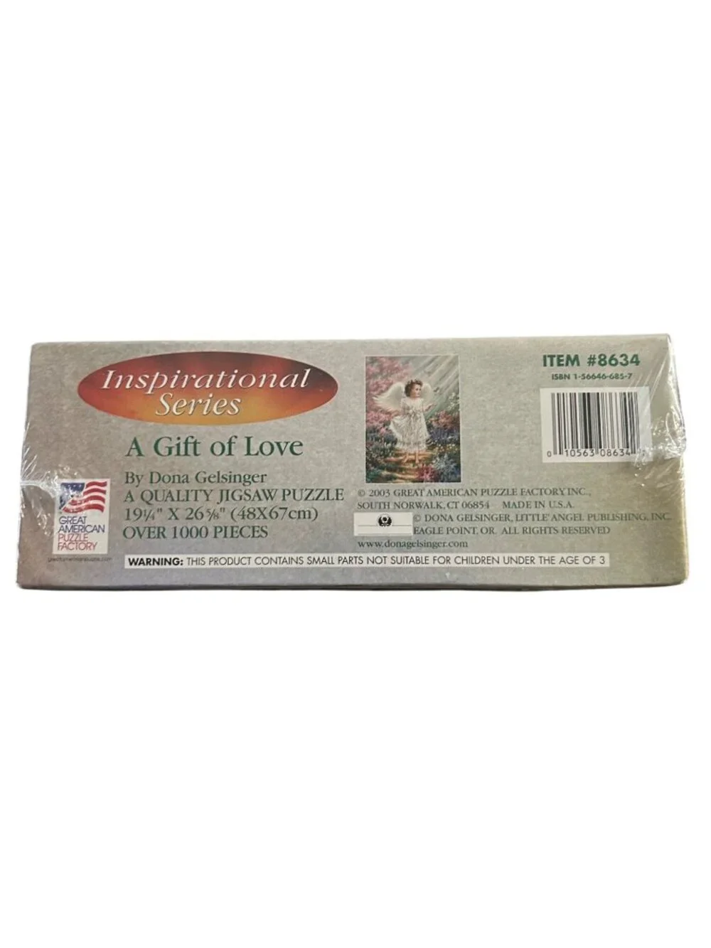 Inspirational Series 1000 Piece Jigsaw Puzzle Gift Of Love By Dona Gelsinger 19.